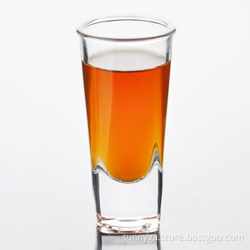 Glass Shooter with Heavy Bottom, Simple and Cute Design